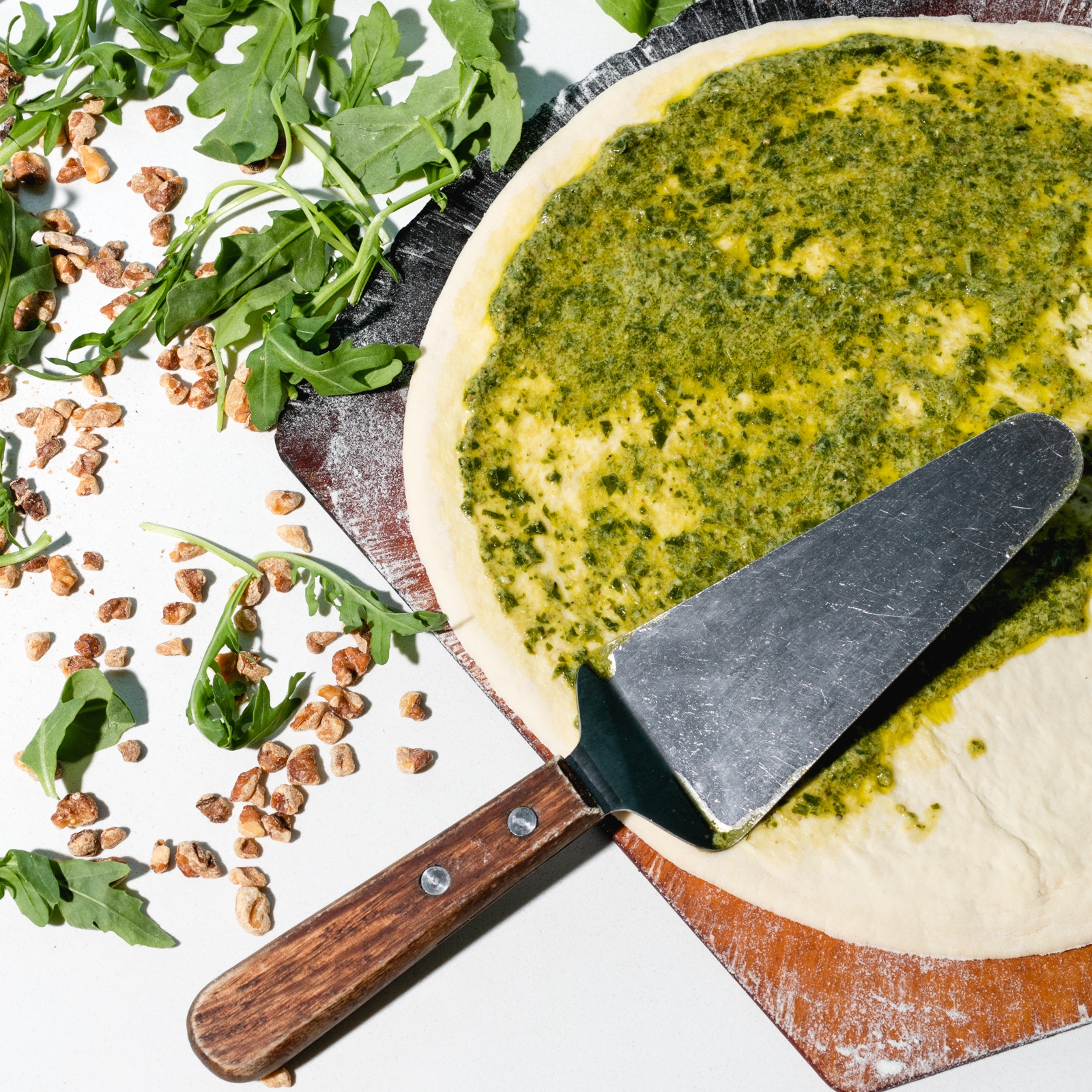 Walnut + Arugula Pesto